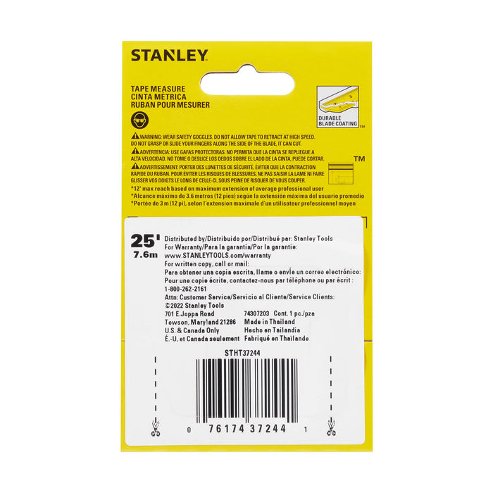 Stanley 25ft Control-Lock Tape Measure