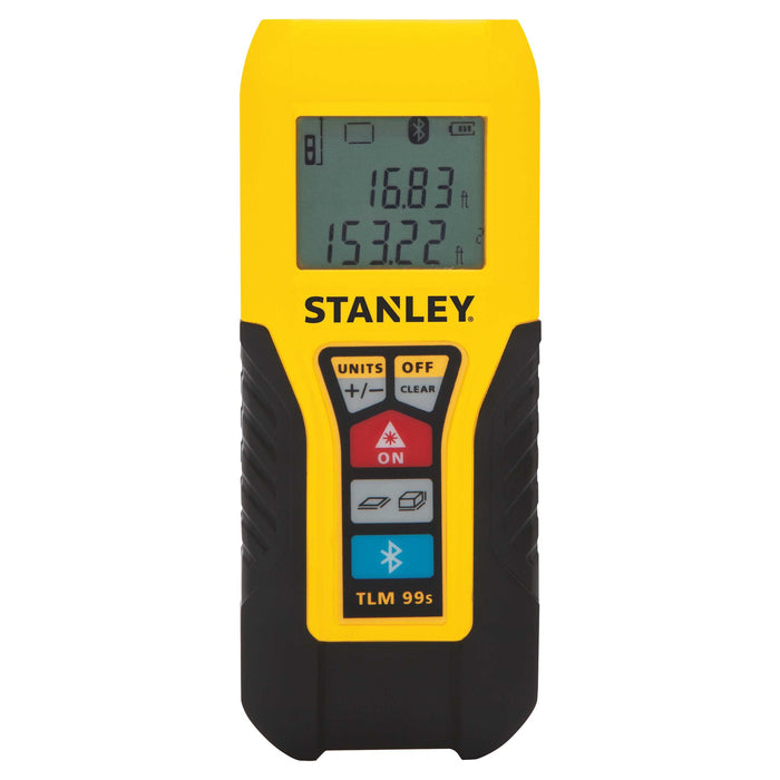 Stanley TLM99S Bluetooth-Enabled Laser Distance Measurer