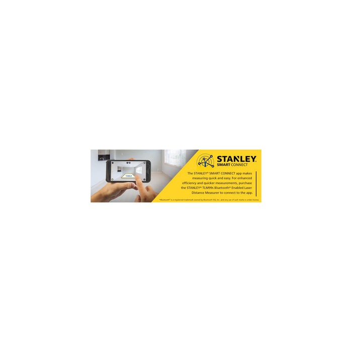 Stanley TLM99S Bluetooth-Enabled Laser Distance Measurer