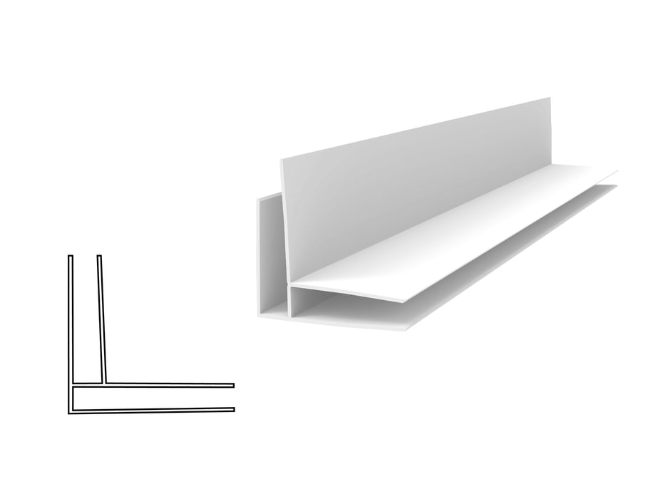 CrownCore F-Trim For Wall Panels