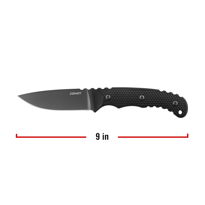 Coast F402 Stainless Steel Fixed Blade Knife