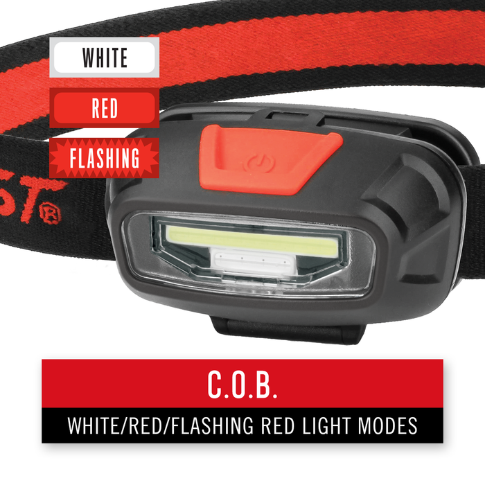 Coast FL13R Rechargable Dual Color COB LED Headlamp