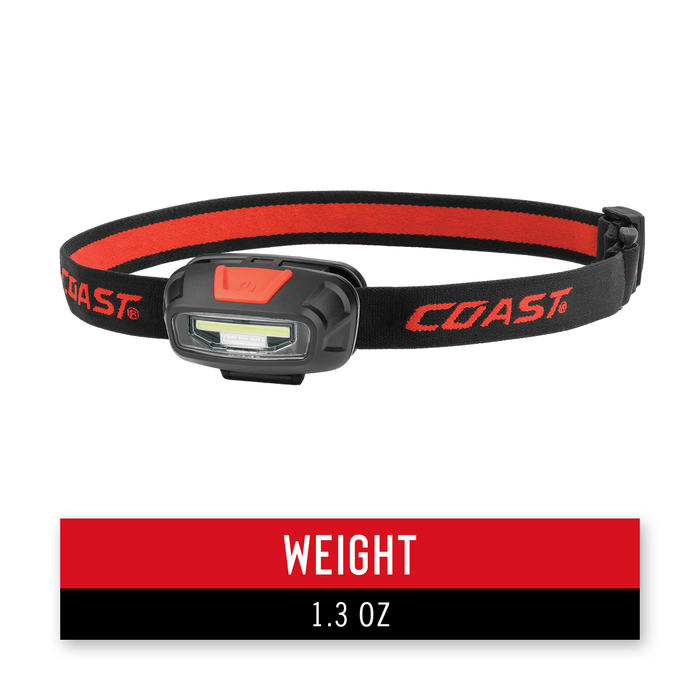 Coast FL13R Rechargable Dual Color COB LED Headlamp