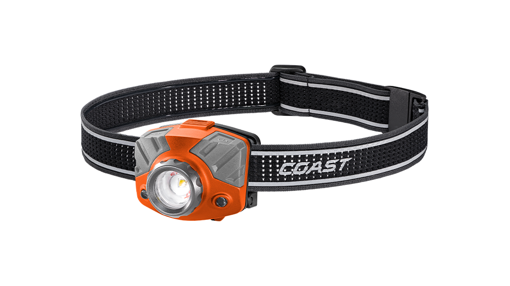 Coast FL75R Rechargable Dual Colour Pure Beam Focusing LED Headlamp