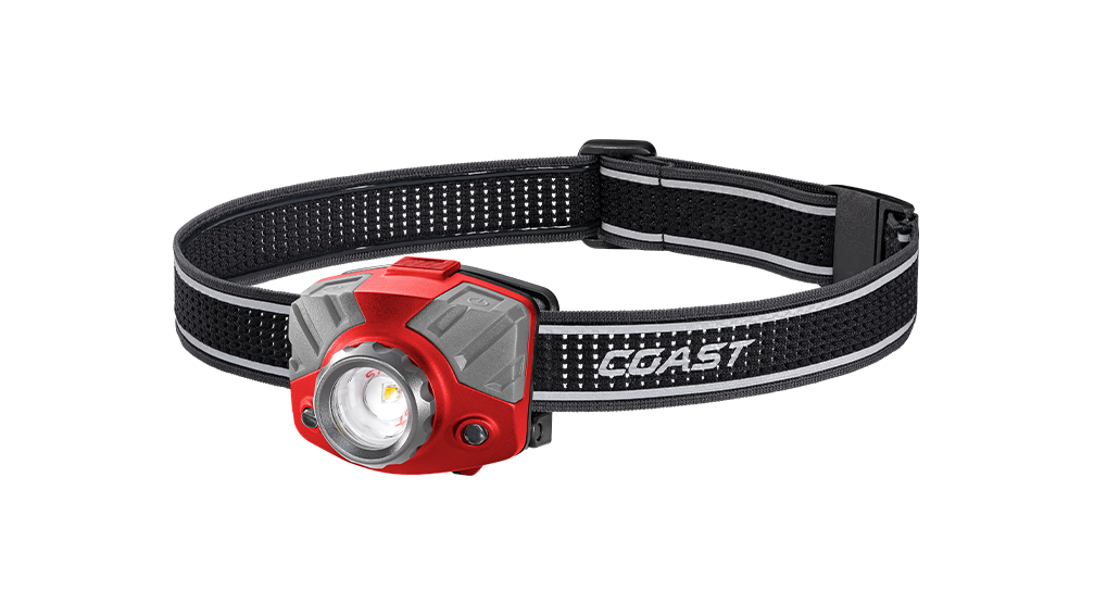 Coast FL75R Rechargable Dual Colour Pure Beam Focusing LED Headlamp