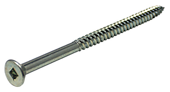 Wood Screws RND SQ SOC Zinc