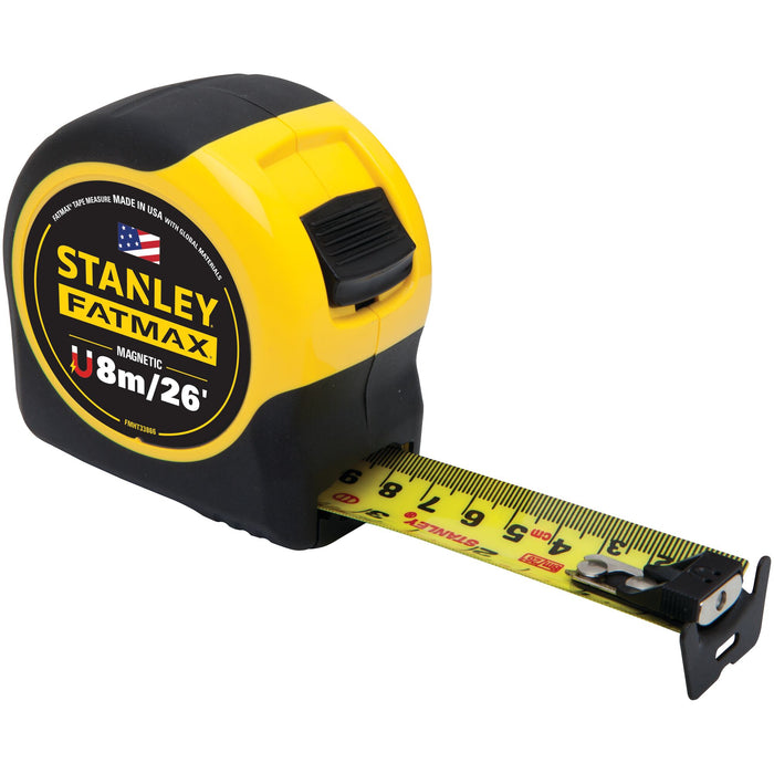 Stanley FATMAX 8m/26ft Magnetic Tape Measure