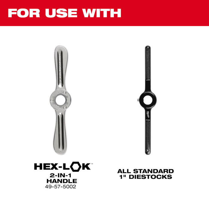 Milwaukee HEX-LOK 2-in-1 Tap and Die Threading Handle