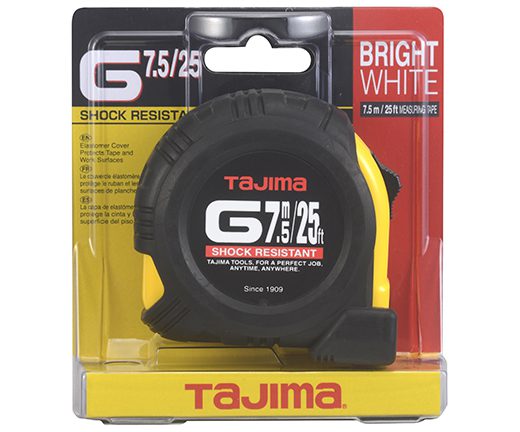 Tajima G-SERIES 25ft/7.5m Tape Measure