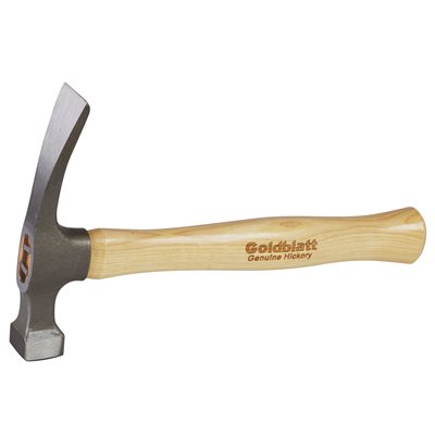 Goldblatt Brick Hammer w/ Wood Handle - 20 oz.