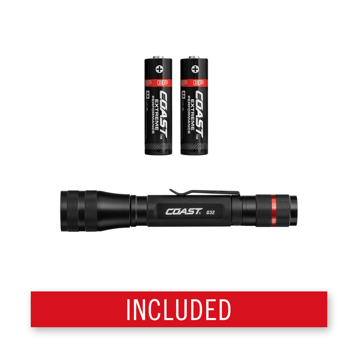 Coast G32 Pure Beam Focusing LED Flashlight