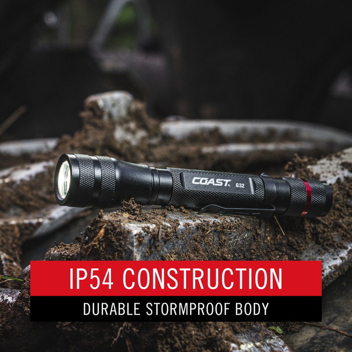 Coast G32 Pure Beam Focusing LED Flashlight