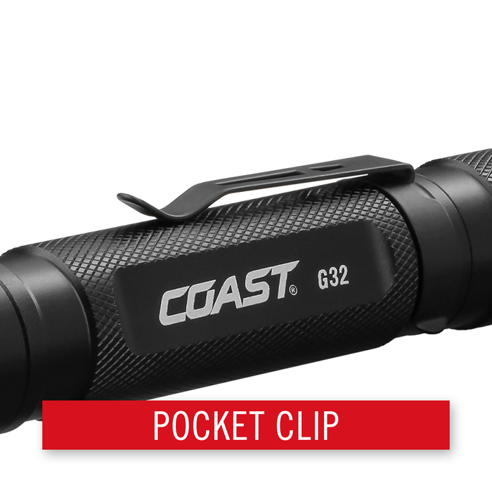 Coast G32 Pure Beam Focusing LED Flashlight