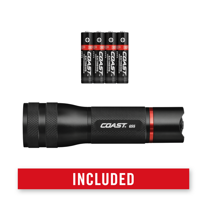 Coast G55 Pure Beam Focusing LED Flashlight