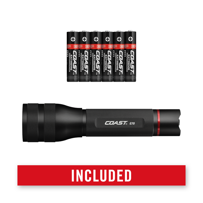 Coast G70 Pure Beam Focusing LED Flashlight