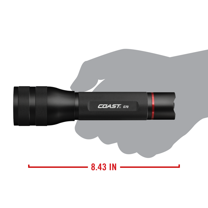 Coast G70 Pure Beam Focusing LED Flashlight