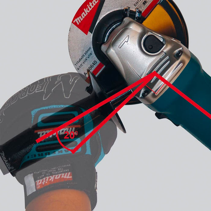 Makita 4-1/2" Angle Grinder w/ Paddle Switch