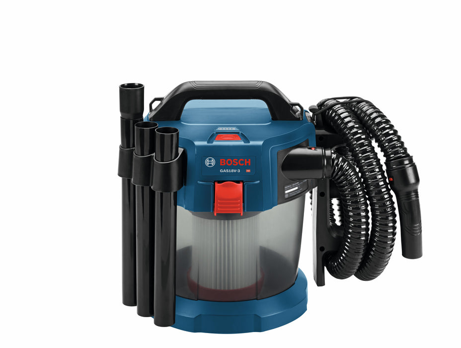 Bosch 18V 2.6 Gallon Wet/Dry Vacuum Cleaner w/ HEPA Filter - Tool Only