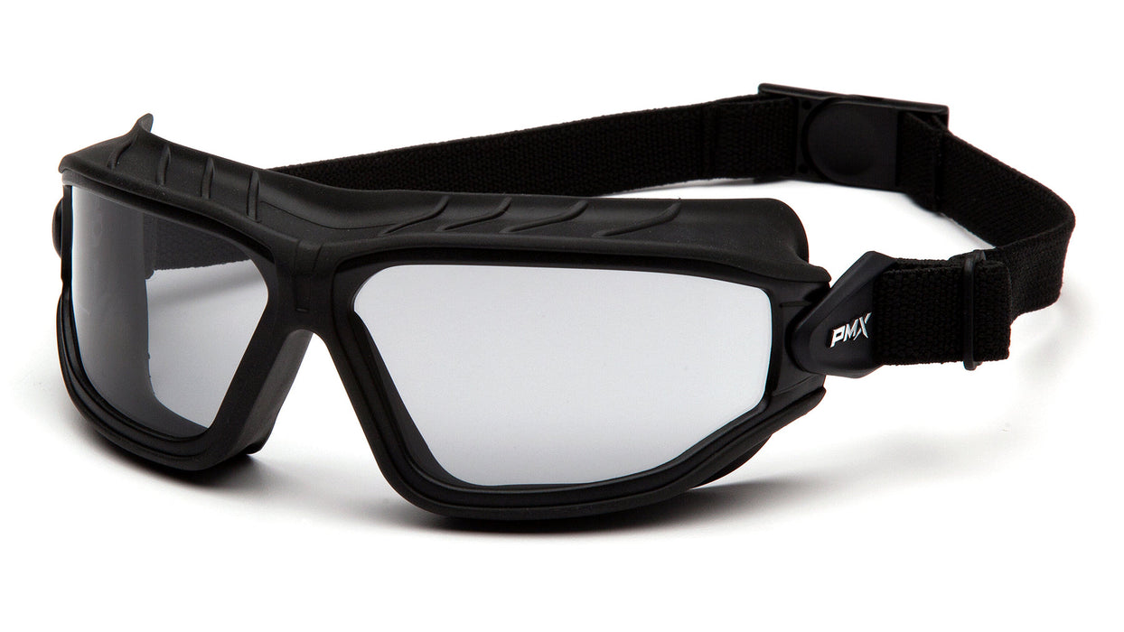 Pyramex Torser Gasketed Safety Glasses w/ Black Strap