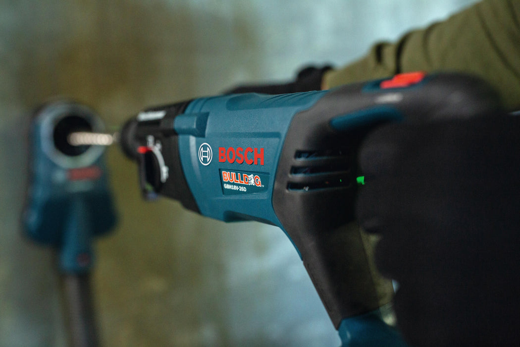 Bosch 18V EC Brushless SDS Plus® Bulldog™ 1" Rotary Hammer Kit