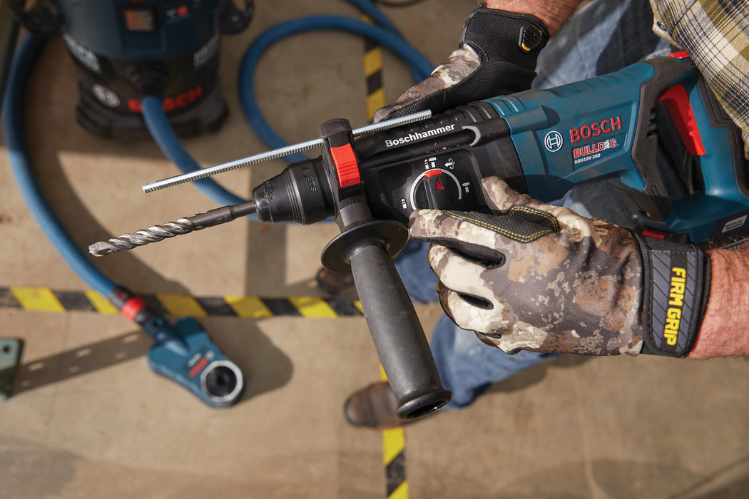 Bosch 18V EC Brushless SDS Plus® Bulldog™ 1" Rotary Hammer Kit