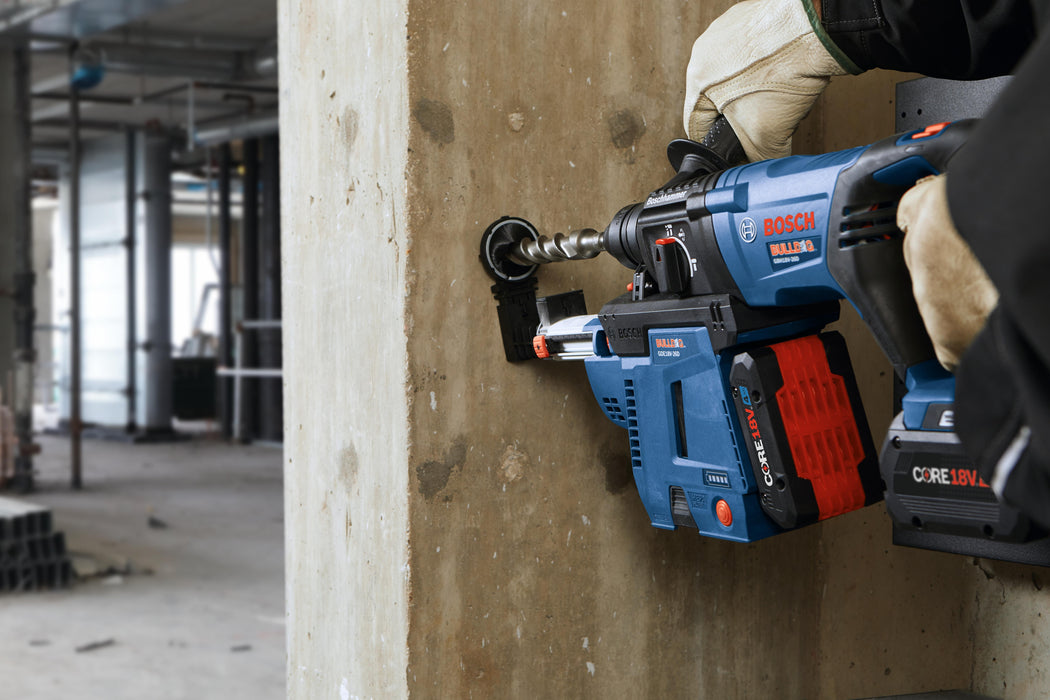 Bosch 18V EC Brushless SDS Plus® Bulldog™ 1" Rotary Hammer Kit