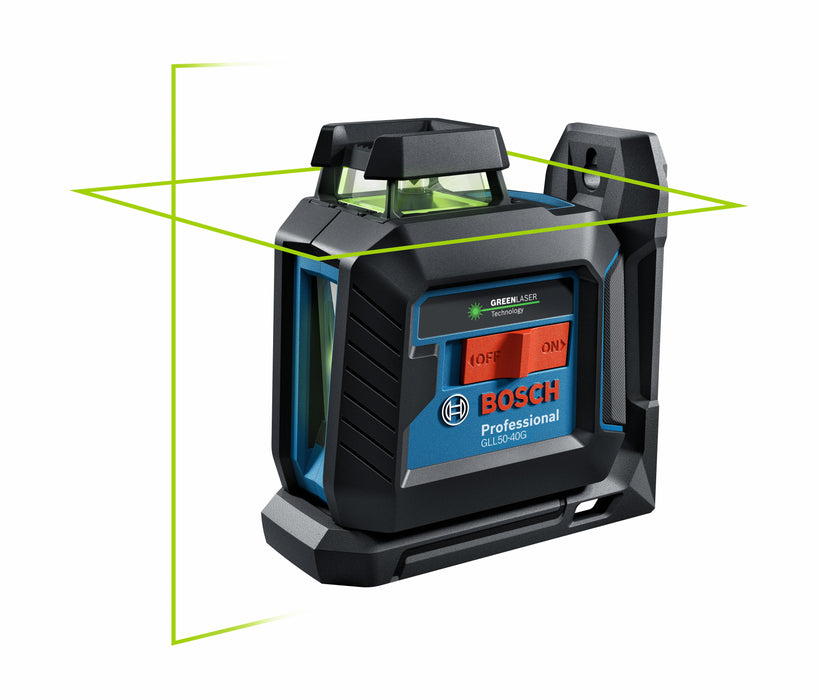 Bosch Green-Beam Self-Leveling 360° Cross-Line Laser