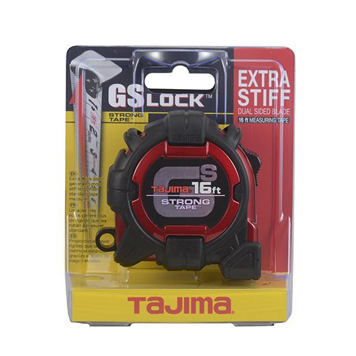 Tajima GS LOCK™ 16ft Tape Measure