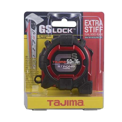 Tajima GS LOCK™ 16ft/5m Tape Measure