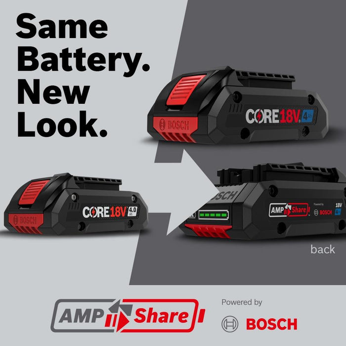 Bosch 18V CORE18V® 4.0Ah Battery & Charger Starter Kit