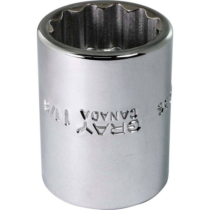 Gray Tools 3/4" Drive, 12 Point Standard Length SAE Sockets