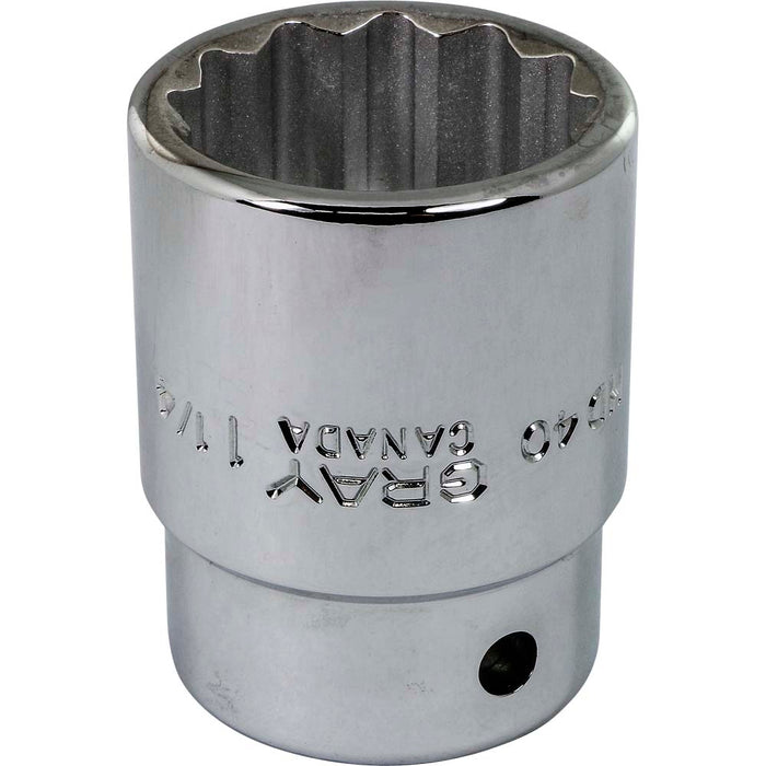 Gray Tools 3/4" Drive, 12 Point Standard Length SAE Sockets