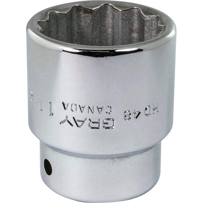 Gray Tools 3/4" Drive, 12 Point Standard Length SAE Sockets