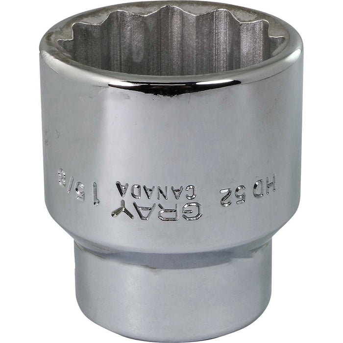 Gray Tools 3/4" Drive, 12 Point Standard Length SAE Sockets