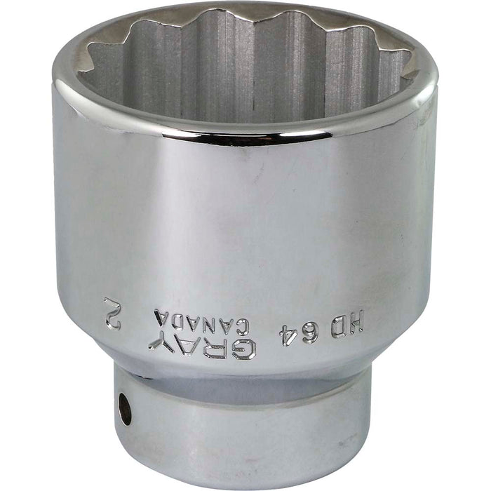 Gray Tools 3/4" Drive, 12 Point Standard Length SAE Sockets