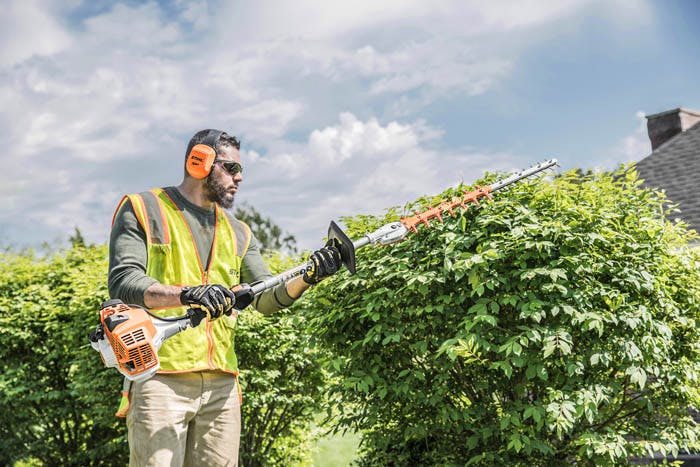 STIHL HL 91K Gas Powered Long Reach Hedge Trimmer (24.1cc)