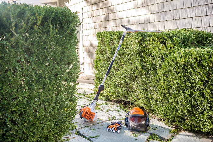 STIHL HL 94K Gas Powered Long Reach Hedge Trimmer (24.1cc) 145° Swivel