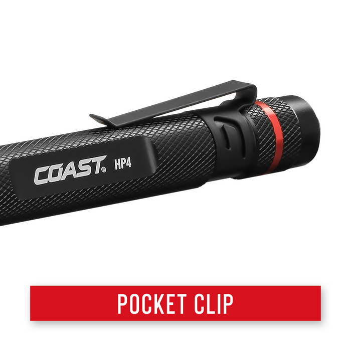 Coast HP4 Bulls-Eye Spot Fixed Beam Penlight