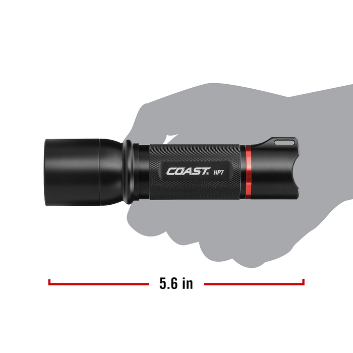 Coast HP7 Pure Beam Focusing Flashlight
