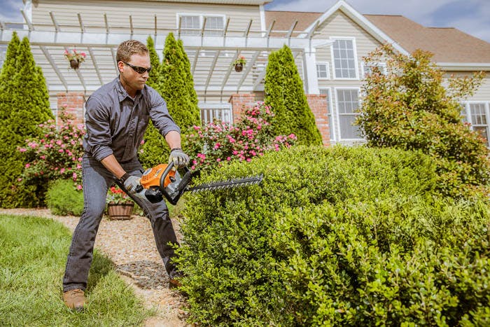 STIHL HS 45 18" Lightweight Gas Powered Hedge Trimmer (27.2cc)