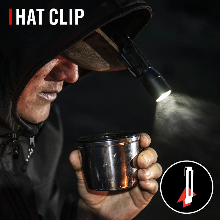 Coast HX5R Rechargeable Pure Beam Focusing Flashlight