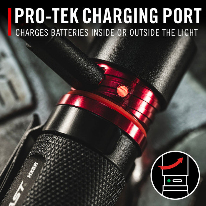 Coast HX5R Rechargeable Pure Beam Focusing Flashlight