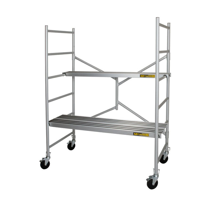 Metaltech Aluminum Series Mobile Scaffold - 6ft