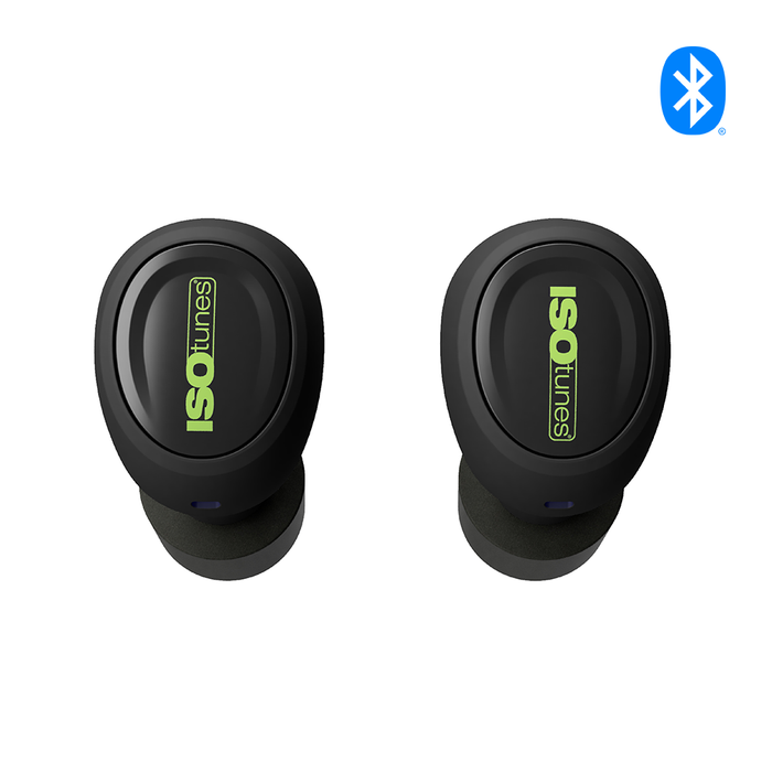 ISOtunes FREE 2.0 True Wireless Bluetooth Earbuds - Matte Black