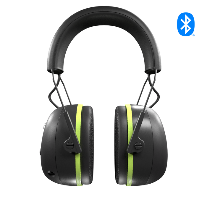 ISOtunes AIR DEFENDER Bluetooth Earmuffs - Safety Green