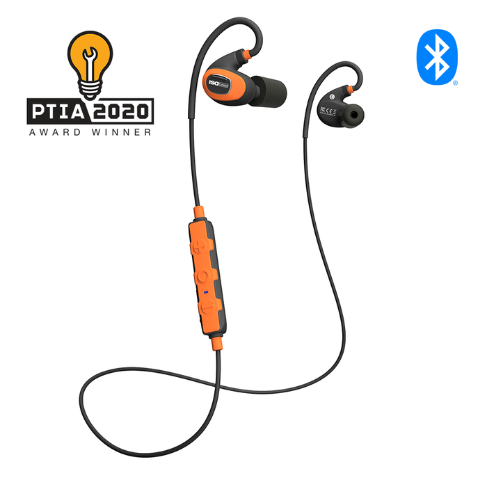 ISOtunes PRO 2.0 Bluetooth Earbuds - Safety Orange