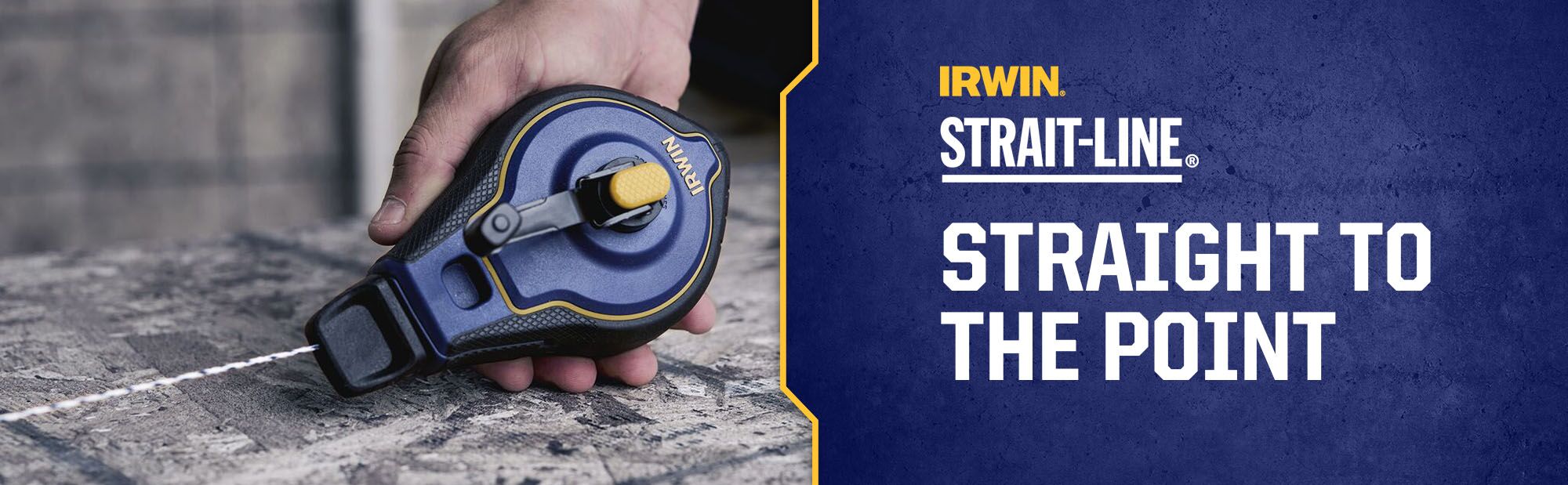 Irwin Strait-Line® Pro Chalk Reel - 100ft