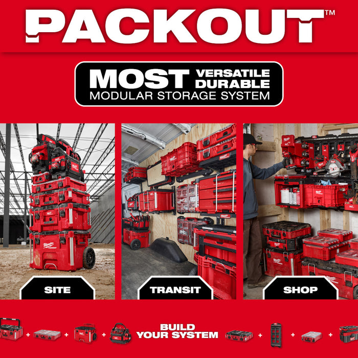 Milwaukee PACKOUT™ Rolling Drawer Tool Box