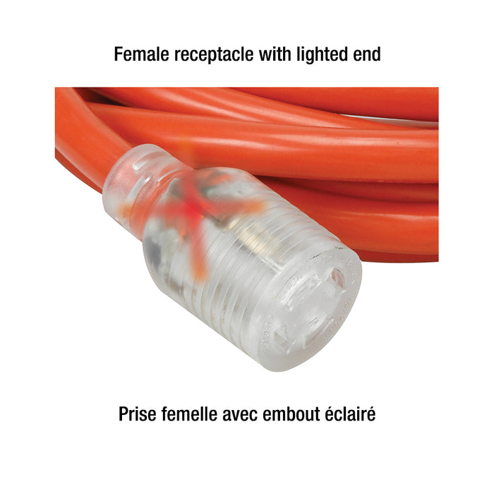 King 25FT Generator Extension Cord 30A, L14-30