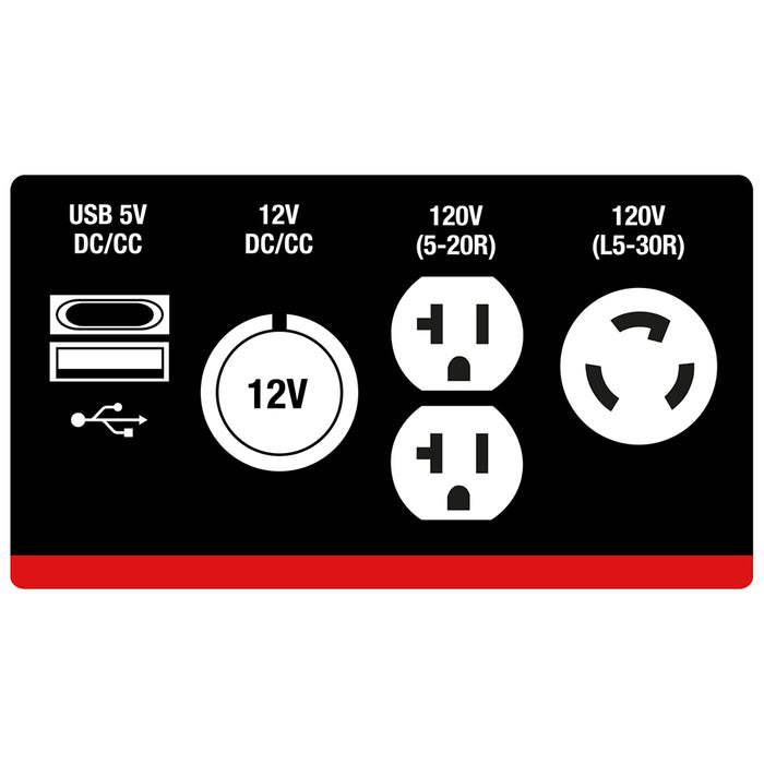 King 3800W Dual Fuel Digital Inverter Generator